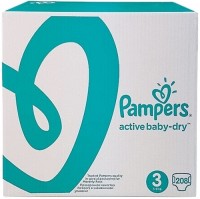 Фото - Підгузки Pampers Active Baby-Dry 3 / 208 pcs