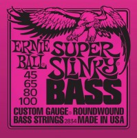 Фото - Струни Ernie Ball Slinky Nickel Wound Bass 45-100