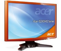 Фото - Монітор Acer G243HQ 24 "  оранжевий