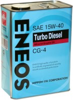 Photos - Engine Oil Eneos Turbo Diesel 15W-40 CG-4 6 L