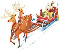 Фото - 3D пазл CubicFun Christmas Sleigh P681h