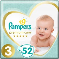 Фото - Підгузки Pampers Premium Care 3 / 52 pcs