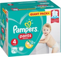 Photos - Nappies Pampers Pants 4 / 72 pcs 