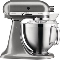 Photos - Food Processor KitchenAid 5KSM185PSEMS gray