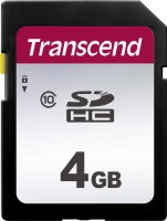 Фото - Карта памяти Transcend SDHC 300S 4 ГБ