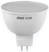 Photos - Light Bulb Gauss LED ELEMENTARY MR16 3.5W 4100K GU5.3 13524 10pcs