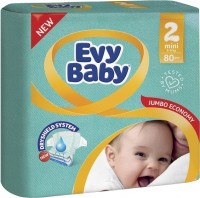 Nappies Evy Baby Diapers 2 / 80 pcs 