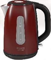 Photos - Electric Kettle Hotpoint-Ariston WK 22M DR1 2200 W 1.7 L  red