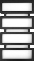 Photos - Heated Towel Rail Genesis Aqua Quattro (530x1200)