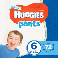 Фото - Подгузники Huggies Pants Boy 6 / 72 pcs
