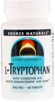 Аминокислоты Source Naturals L-Tryptophan with Vitamin B-6 60 tab