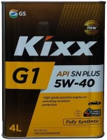 Фото - Моторне мастило Kixx G1 5W-40 SN Plus 4 л