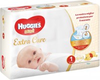 Photos - Nappies Huggies Extra Care 1 / 28 pcs 