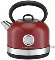 Photos - Electric Kettle MAUNFELD MFK-623CH burgundy
