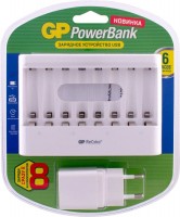 Photos - Battery Charger GP U811 + Adapter