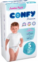 Фото - Підгузки Confy Premium Diapers 5 / 50 pcs 