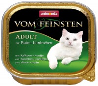 Photos - Cat Food Animonda Adult Vom Feinsten Turkey/Rabbit  6 pcs