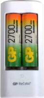 Photos - Battery Charger GP U211 + 2xAA 2700 mAh