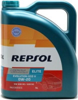 Фото - Моторне мастило Repsol Elite Evolution ECO V 0W-20 5 л