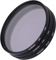 Фото - Світлофільтр Andoer UV / CPL / FLD 55 мм