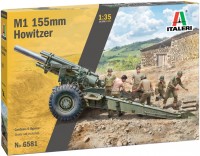 Фото - Збірна модель ITALERI M1 155mm Howitzer (1:35) 