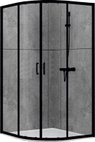 Photos - Shower Enclosure Dusel EF-182B 100x100