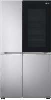Photos - Fridge LG GC-Q257CAFC stainless steel