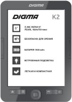 Фото - Електронна книга Digma K2
