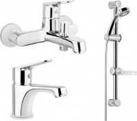 Photos - Bath Tap Set Deante Lemon BGLB010M