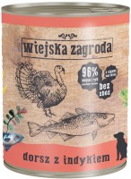 Фото - Корм для собак Wiejska Zagroda Canned Adult Cod with Turkey