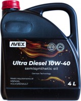 Photos - Engine Oil AVEX Ultra Diesel 10W-40 4 L