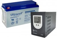 Фото - ДБЖ RITAR SK-800VA + UCG 150-12 800 ВА