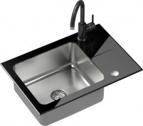 Kitchen Sink Quadron Hugh 116 ST3564SC1BS-BW7059CZP 640x440 tap