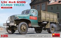 Фото - Збірна модель MiniArt 1.5t 4x4 G506 Cargo Truck (1:35) 