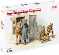 Photos - Model Building Kit ICM American Mechanics (1910s) (1:24)