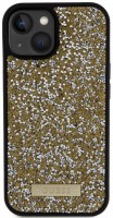 Фото - Чехол GUESS Rhinestone Metal Logo for iPhone 15