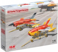 Photos - Model Building Kit ICM US Aerial Target Drones (1:48)