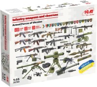Фото - Збірна модель ICM Infantry Weapons and Chevrons (1:35)