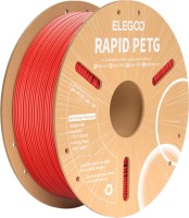 Фото - Пластик для 3D друку Elegoo Rapid PETG Red 1kg 1 кг  червоний