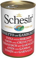 Фото - Корм для кішок Schesir Adult Canned Tuna/Shrimps  140 g