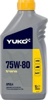 Gear Oil YUKO Trans 75W-80 1L 1 L
