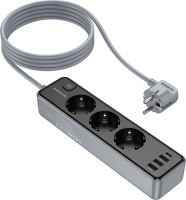 Photos - Surge Protector / Extension Lead Borofone BAC8 3 m