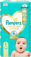 Фото - Підгузки Pampers Premium Care 1 / 50 pcs