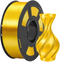 Фото - Пластик для 3D друку FIBER3D PLA+ Silk Light Gold 1kg 1 кг  золотистий