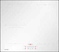 Фото - Варильна поверхня Concept IDV 5160 WH білий