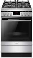 Photos - Cooker Amica 514GcED3.43ZpTsKDA XxL stainless steel