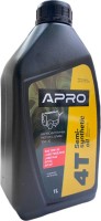 Photos - Engine Oil Apro Semi-Synthetic 4T 10W-30 1L 1 L