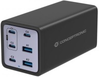 Photos - Charger Conceptronic 200W 6-Port GaN USB PD Charger