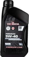 Photos - Engine Oil Temol Premium 5W-40 1 L