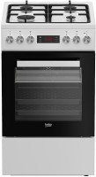 Photos - Cooker Beko FSM 52332 DWDT white